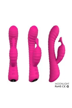 Vibro Rabbit 2 Moteurs 9 Modes De Vibrations Moonlight