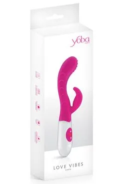 Vibro Rabbit Courbé Stries Et Picots -SexToys Soldes vibro rabbit courbe stries et picots 2
