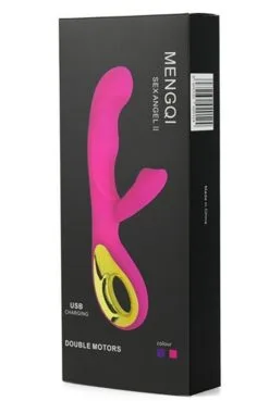 Vibro Rabbit Point G Rose UsB -SexToys Soldes vibro rabbit point g rose usb 2