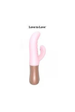 Vibro Rabbit Tapotement Clitoris Et Va Et Vient Sassy Bunny Rose -SexToys Soldes vibro rabbit tapotement clitoris et va et vient sassy bunny rose 3