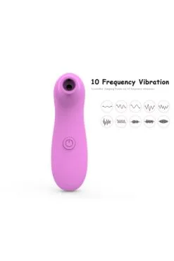 Vibro Succion 10 Vitesses De Voyage Rose -SexToys Soldes vibro succion 10 vitesses de voyage rose 2